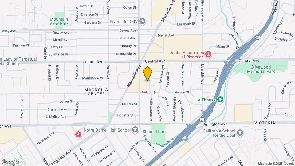 6735 Yellowstone Dr Map and Location Details