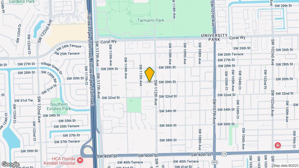 11250 SW 30th St Map and Location Details