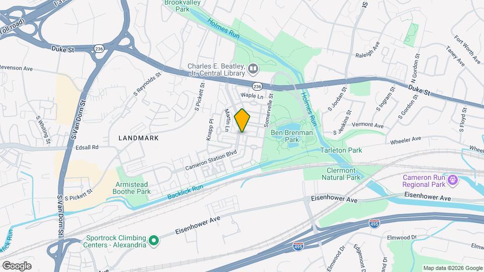 210 Cameron Station Blvd Map and Location Details