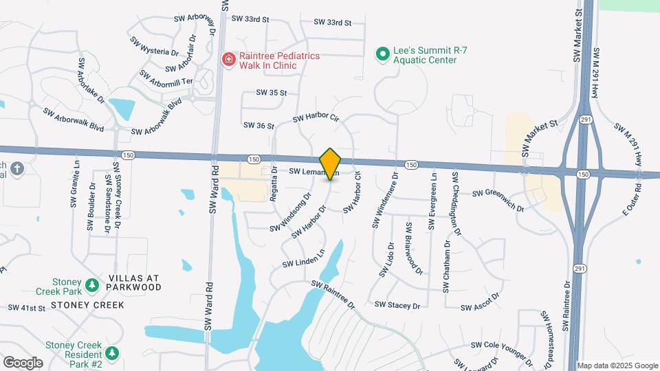 3826 SW Harbor Dr Map and Location Details