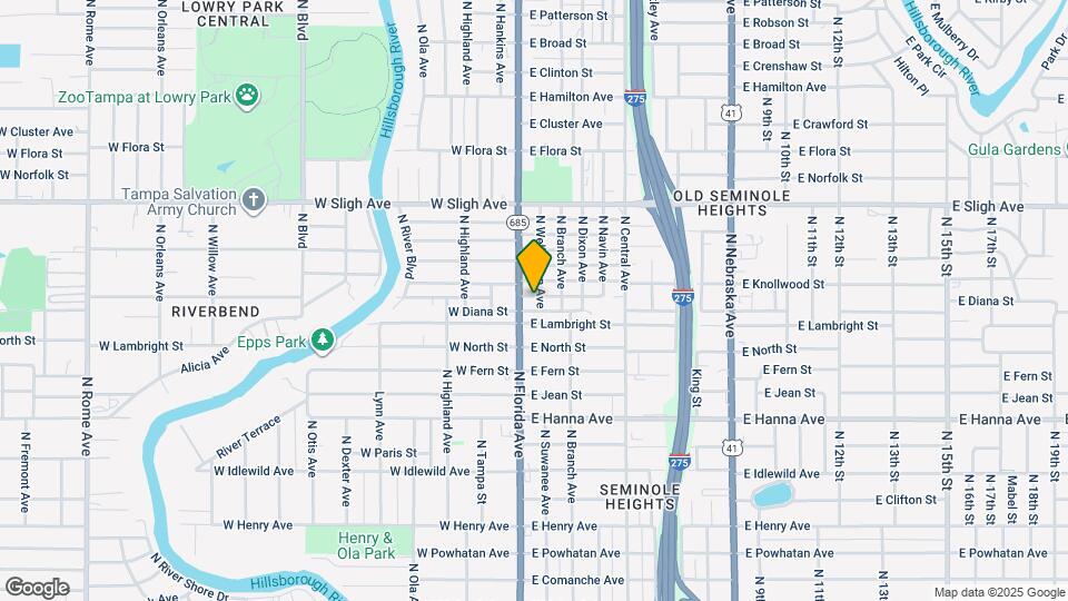 6506 N Wellington Ave Map and Location Details
