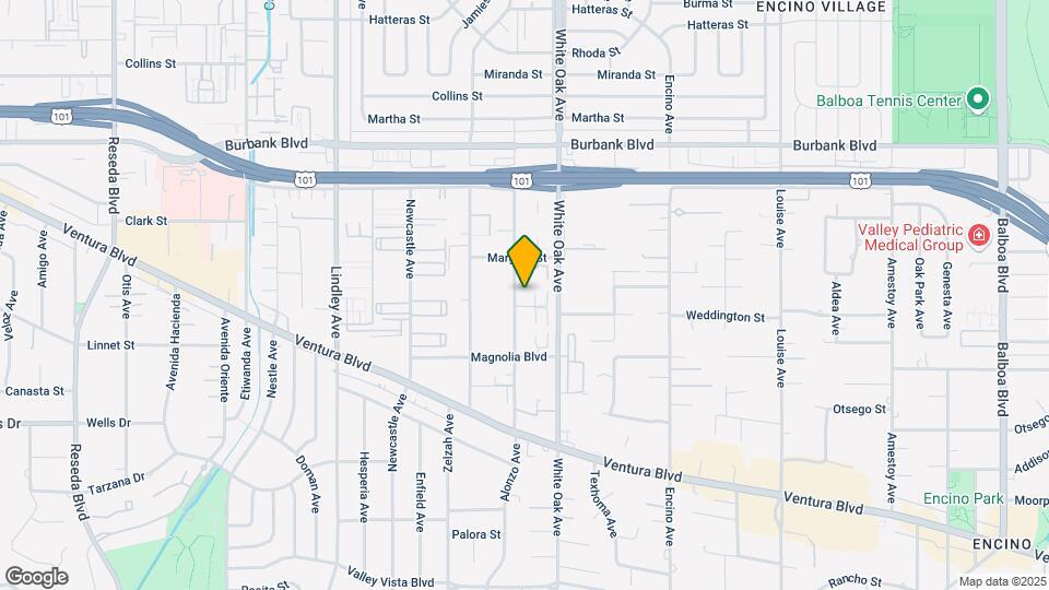 Encino Spa East Map and Location Details