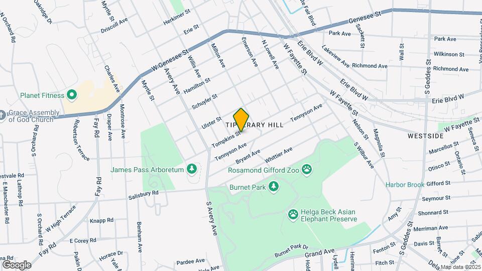 537 Tompkins St Mapa y Detalles de la Ubicación