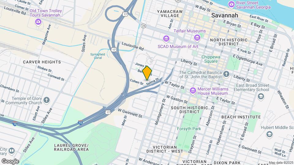 536 Selma St, Unit Apt B Map and Location Details
