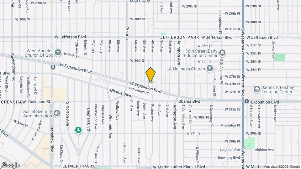 3701 4th Ave Map and Location Details