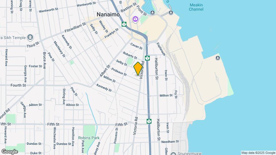 650 Prideaux St Map and Location Details