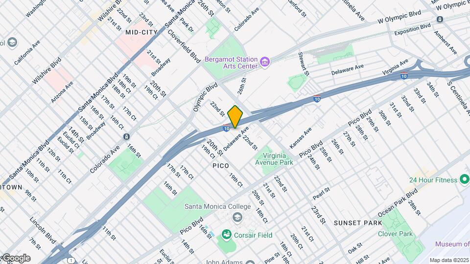 1838 22nd St Map and Location Details
