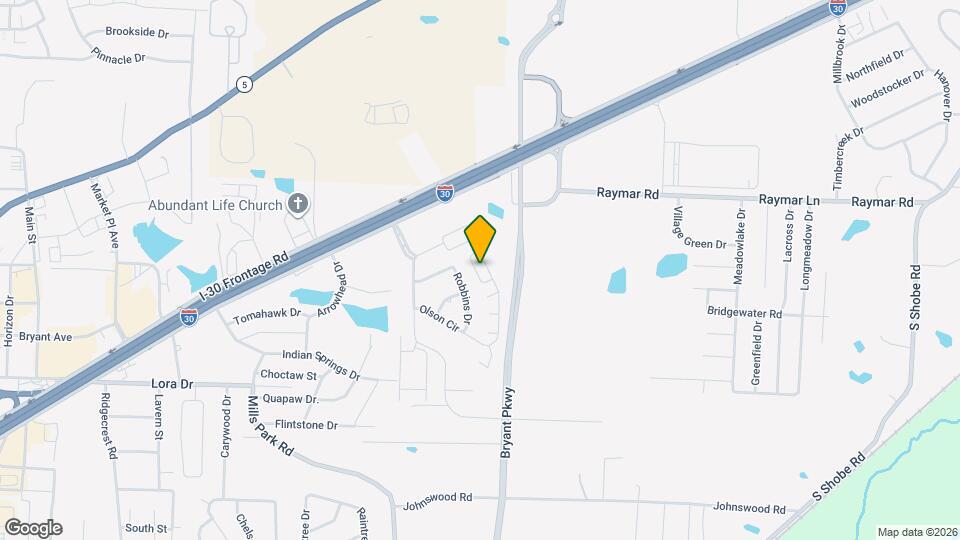 726 Mimosa Ct Mapa y Detalles de la Ubicación