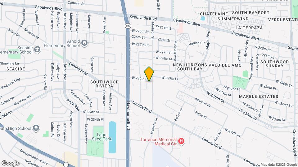 23015 Madison St Apartments and Nearby Torrance Apartments For Rent