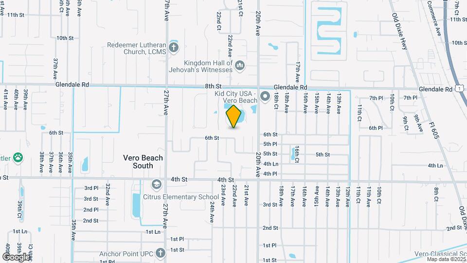 610 22nd Ave Map and Location Details