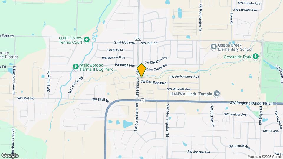 3606 SW Deerfield Blvd Map and Location Details