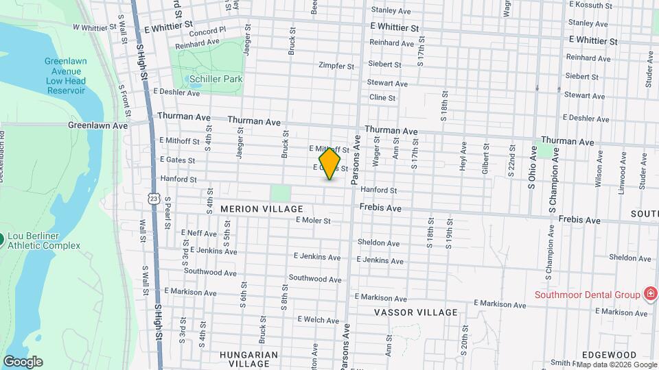 388 Hanford St Map and Location Details