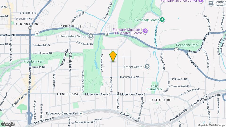 561 Page Ave NE, Unit Unit A Map and Location Details