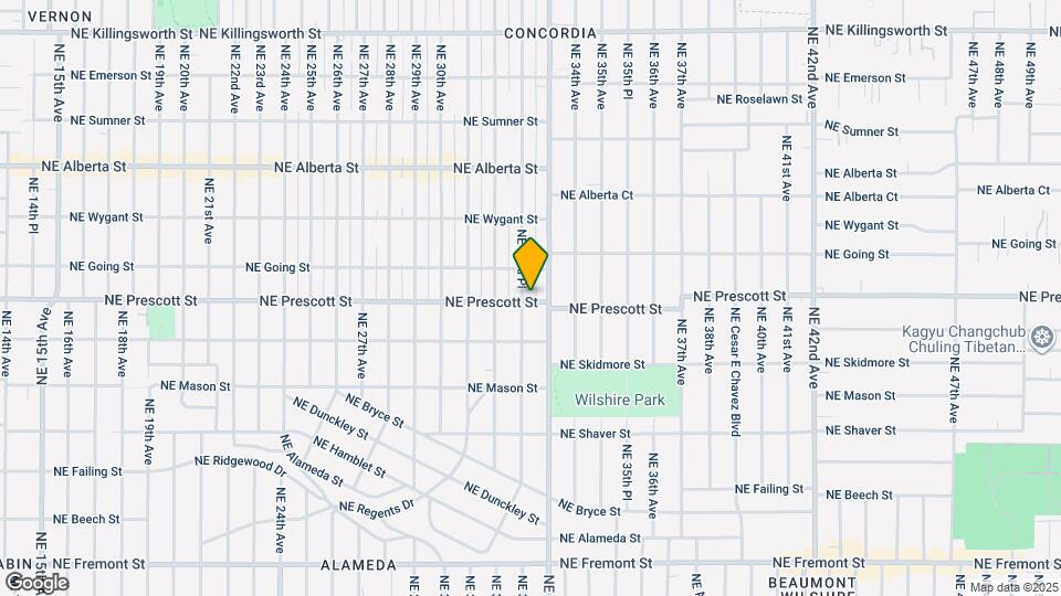 3255 NE Prescott St Map and Location Details