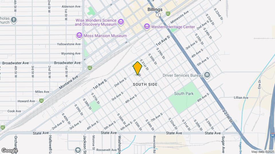 214 S 32nd St Map and Location Details