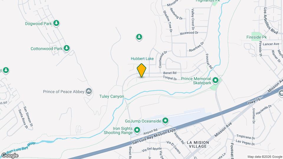 3177 Toopal Dr, Unit The Beachy Bungalow Map and Location Details