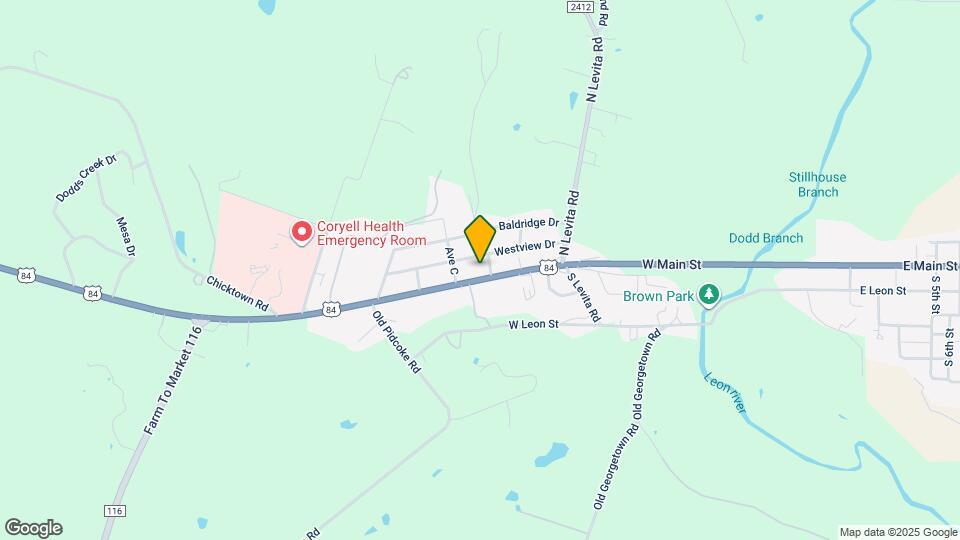 1203 W Main St Map and Location Details