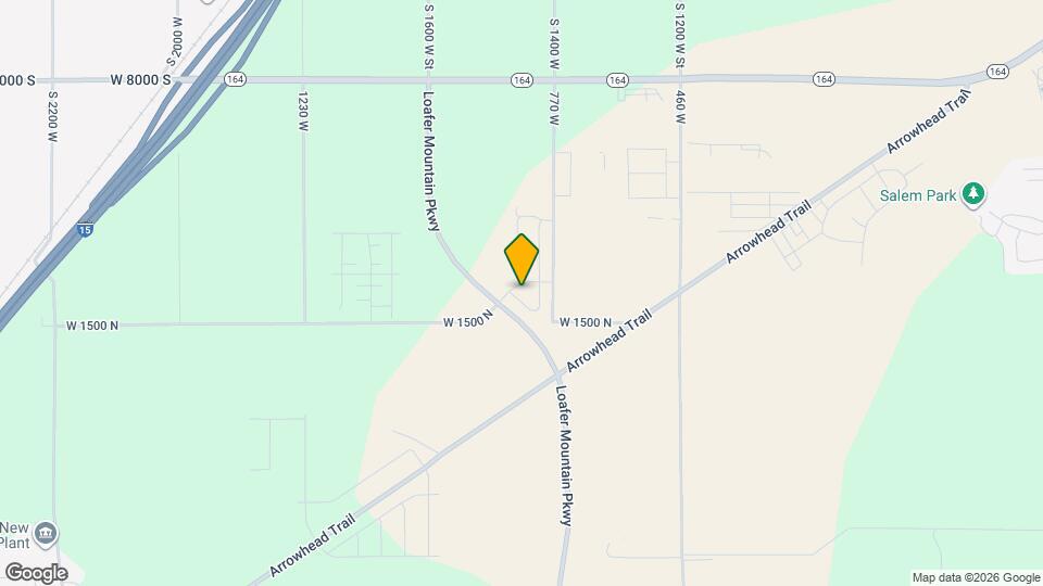 1566 N Summer Spgs Cv Map and Location Details