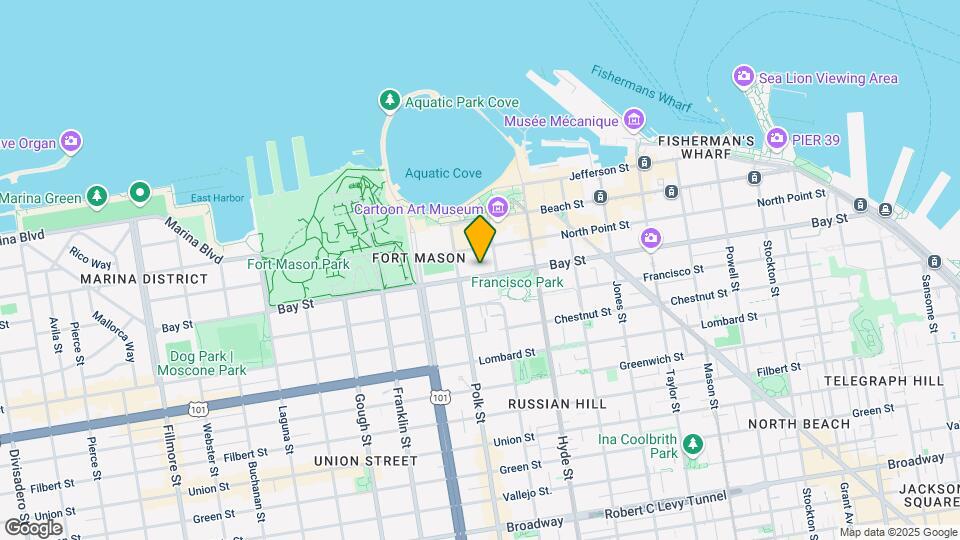 940 Bay St Map and Location Details