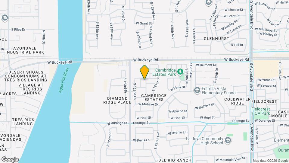 1408 S 122nd Ave Map and Location Details