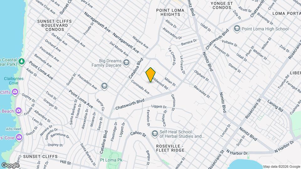 3848 Dixon Pl Map and Location Details