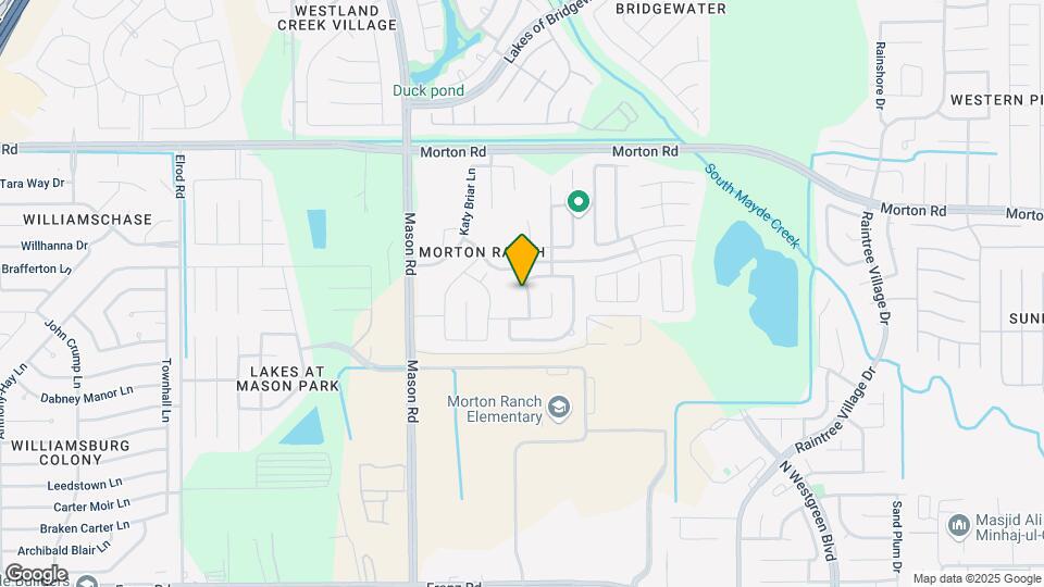 2619 Ash Haven Ln, Unit Whole House Mapa y Detalles de la Ubicación