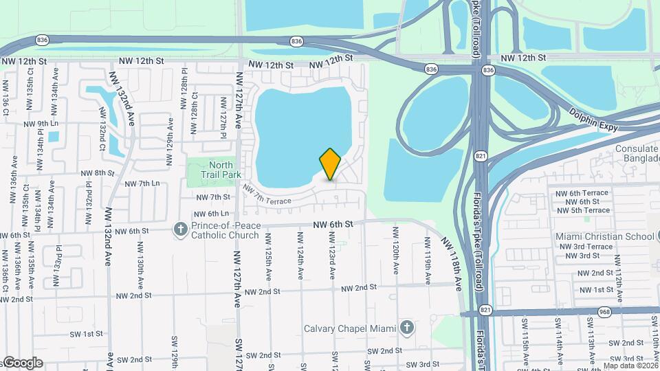 12310 NW 7th Trl Mapa y Detalles de la Ubicación