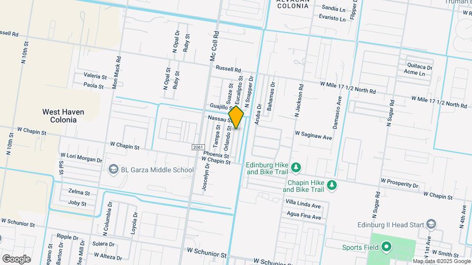 1615 Nassau St Map and Location Details