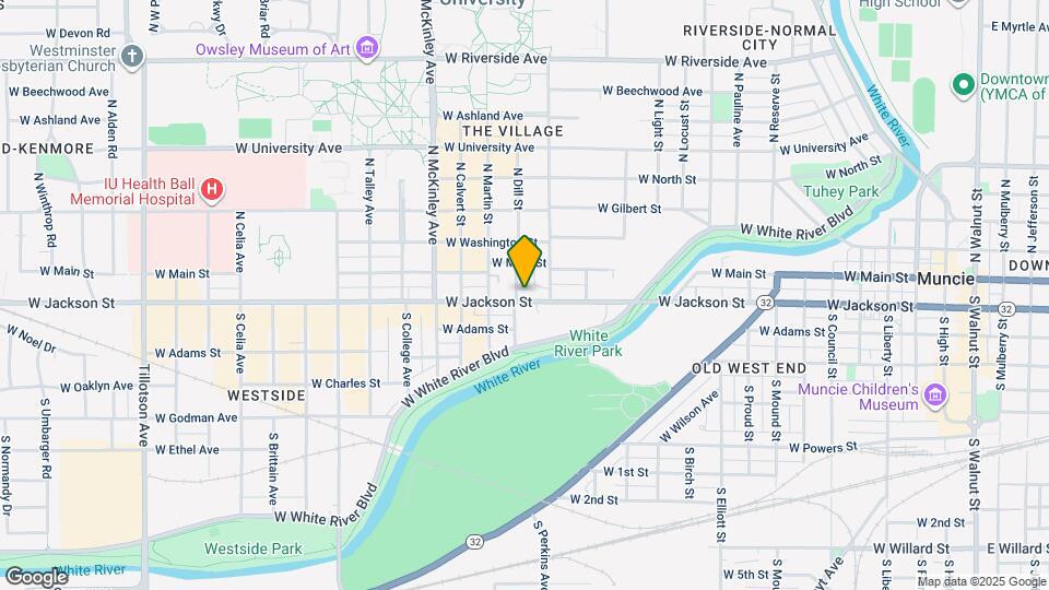 1520 W Jackson St Map and Location Details