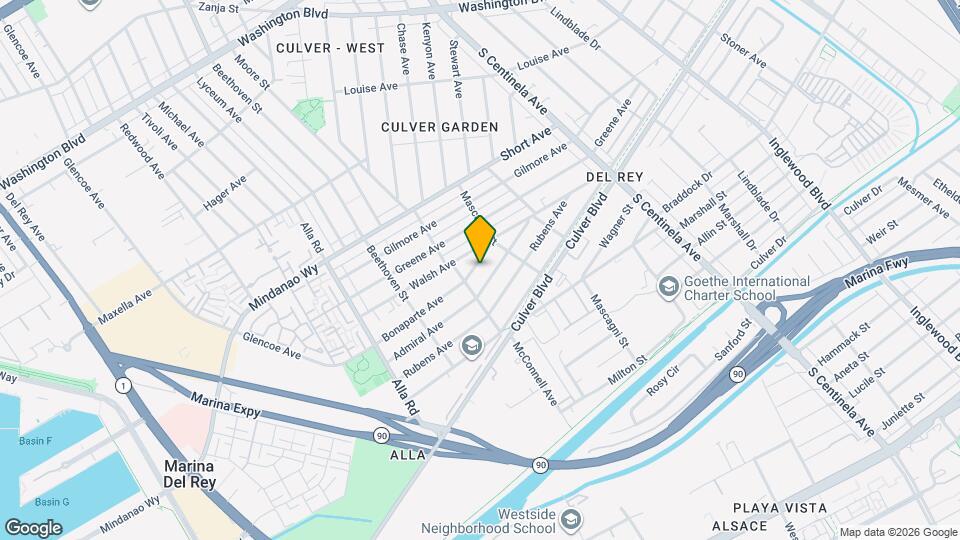 12706 Bonaparte Ave Map and Location Details