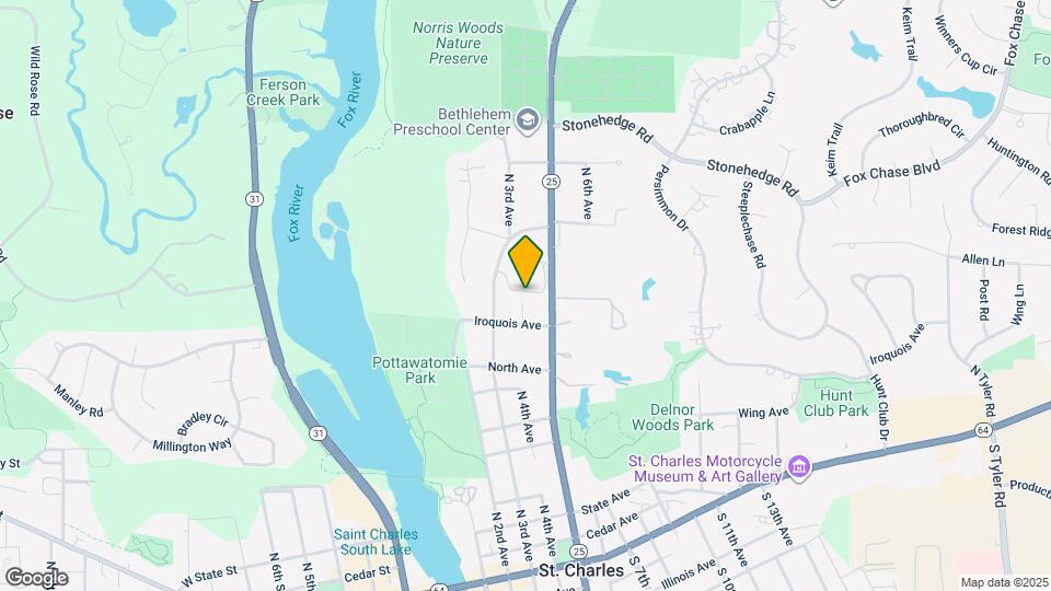 385 Delnor Glen Dr Map and Location Details