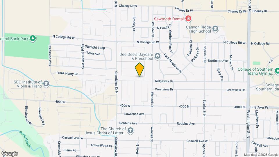 745 Shadowleaf Ave Map and Location Details