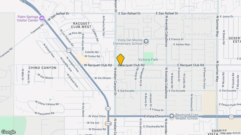 277 East Racquet Club Road, Unit Egret's Escape (Unit3) Map and Location Details