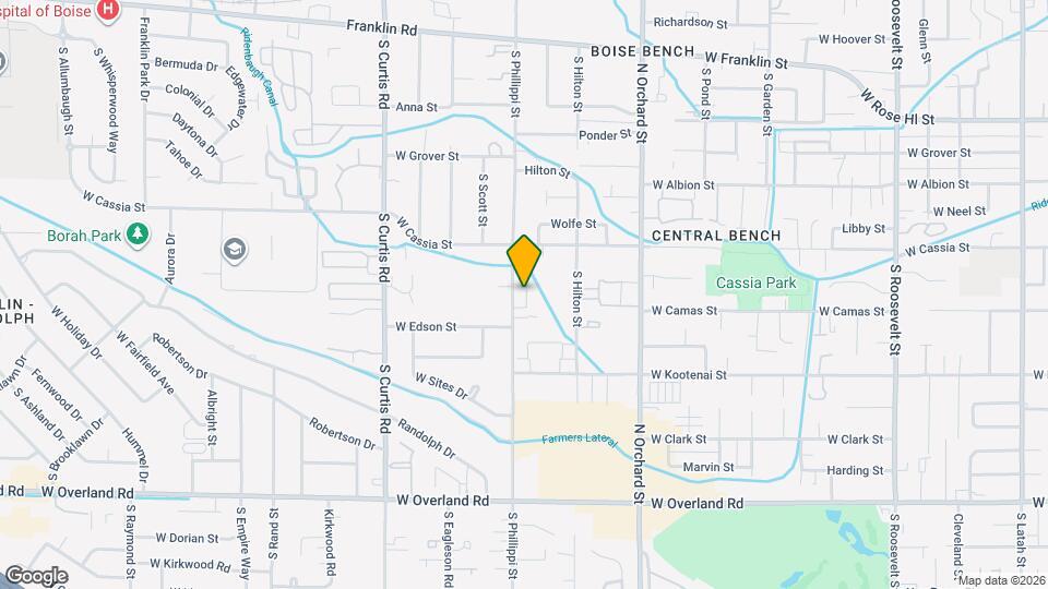 950 S Phillippi St Map and Location Details