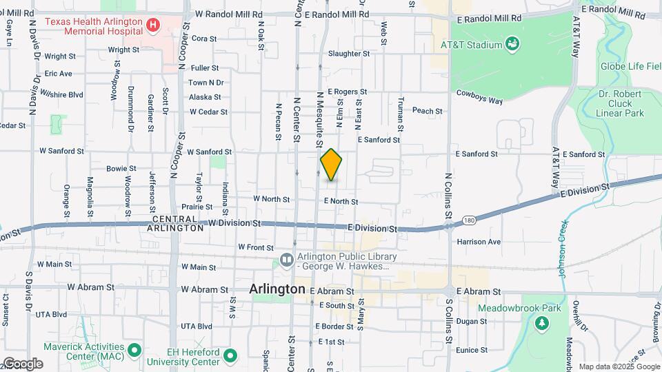 408 N Elm St Map and Location Details