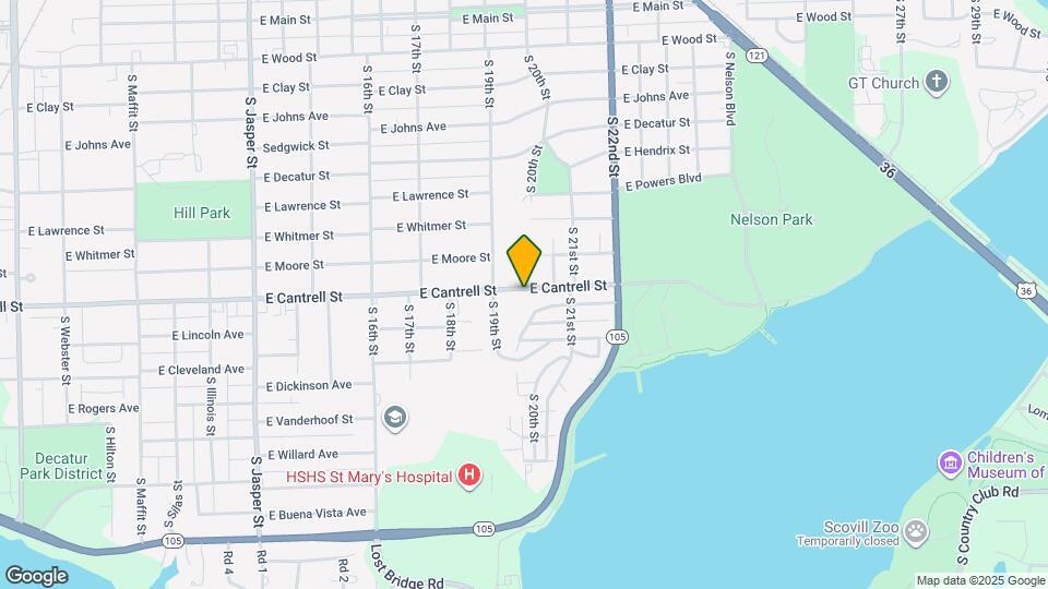 1971 E Cantrell St Mapa y Detalles de la Ubicación