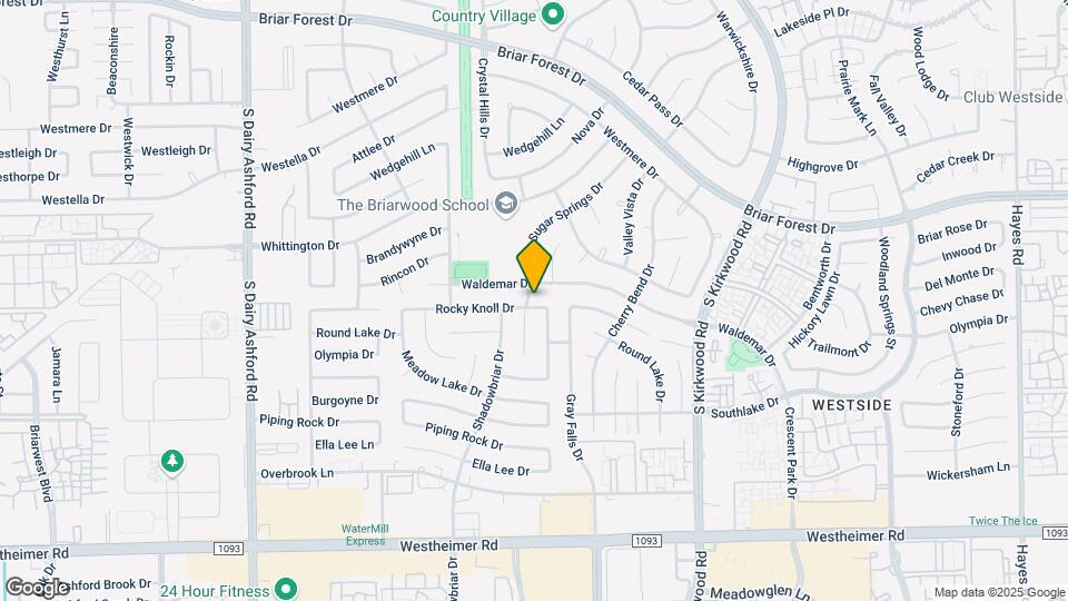 12114 Rocky Knoll Dr Mapa y Detalles de la Ubicación