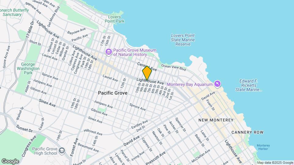 341 Lighthouse Ave Map and Location Details