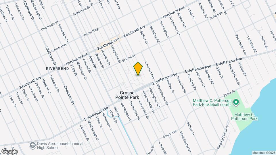 1016 Beaconsfield Ave Map and Location Details