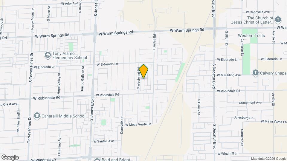 7617 French Springs St Map and Location Details