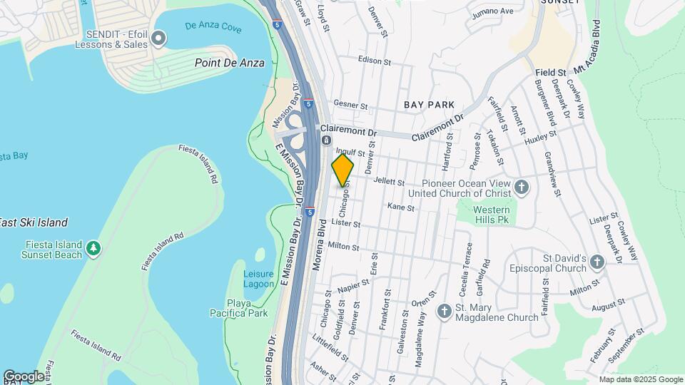 2412 Chicago St Map and Location Details