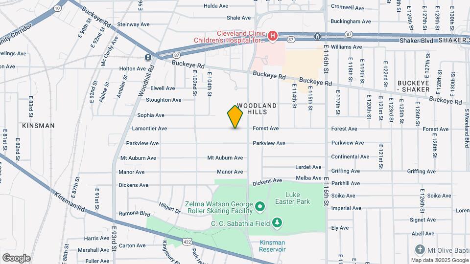 10802 Lamontier Ave Map and Location Details