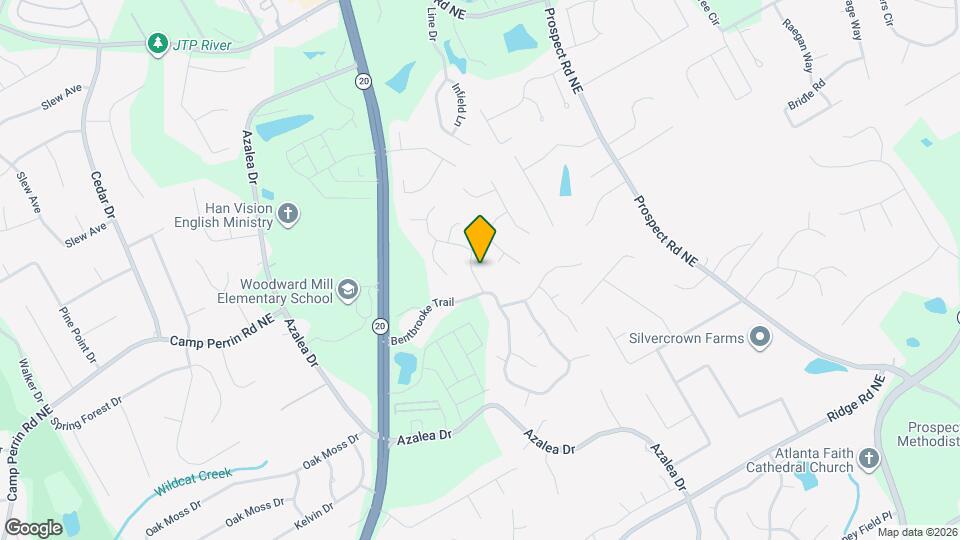 3029 Brookgreen Trail Map and Location Details