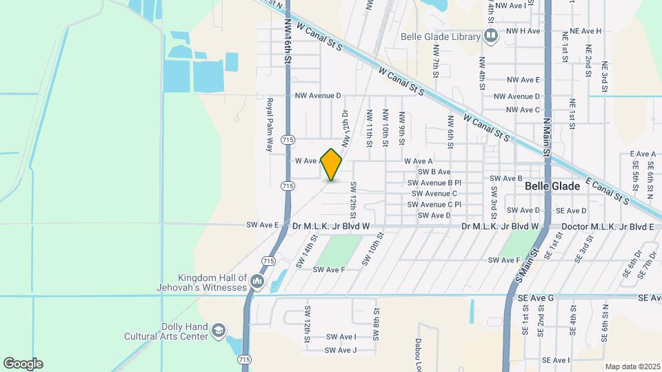 1316 SW Avenue B Pl, Unit 2 Map and Location Details