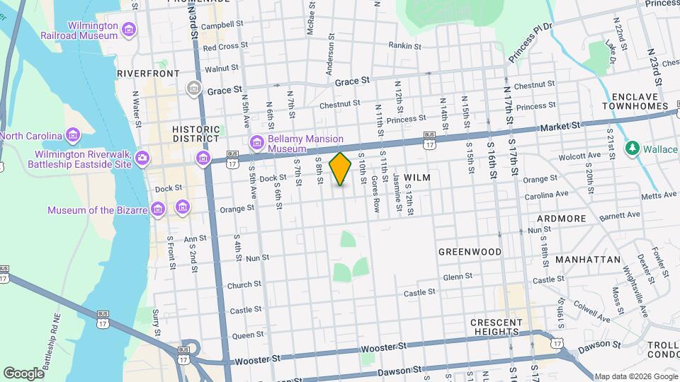 120 S 9th St Map and Location Details