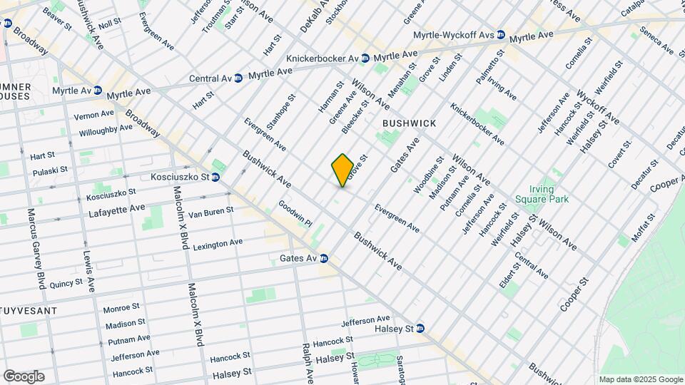 436 Evergreen Ave Mapa y Detalles de la Ubicación