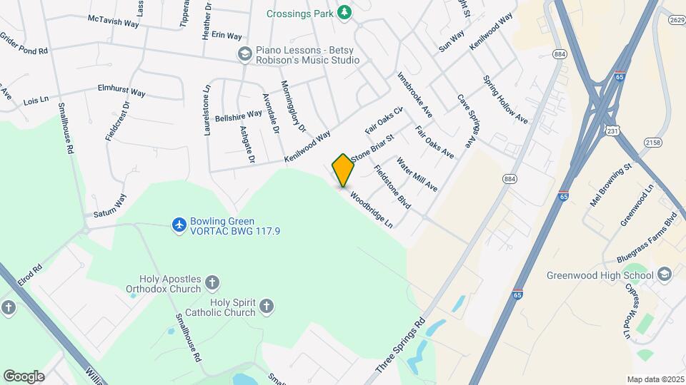 3734 Woodbridge Ln Map and Location Details