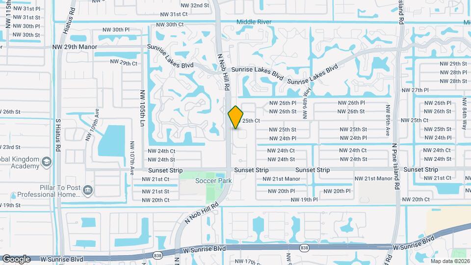 2440 NW 99th Way Map and Location Details