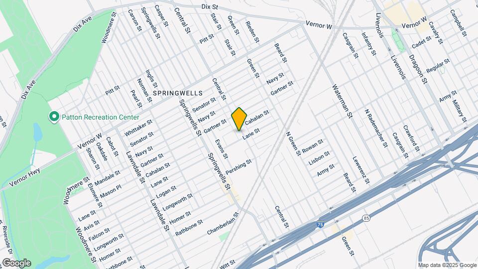 1719 Central St Mapa y Detalles de la Ubicación