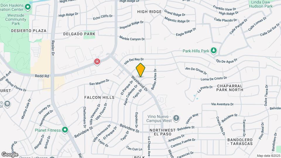 903 Agua Caliente Dr Map and Location Details